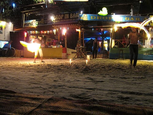 Fire Dancers at the Full Moon Party