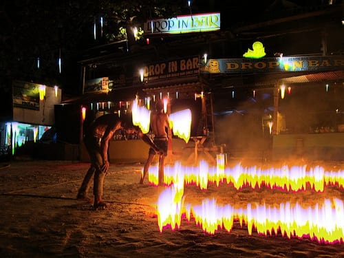 Want to survive a Full Moon Party? Don't try the fire jump rope, seriously.