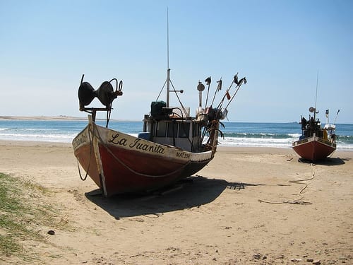Fishing Boats in Cabo Polonio, Uruguay