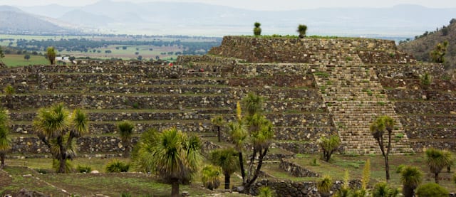 Mexico Ruins of Cantona in Puebla
