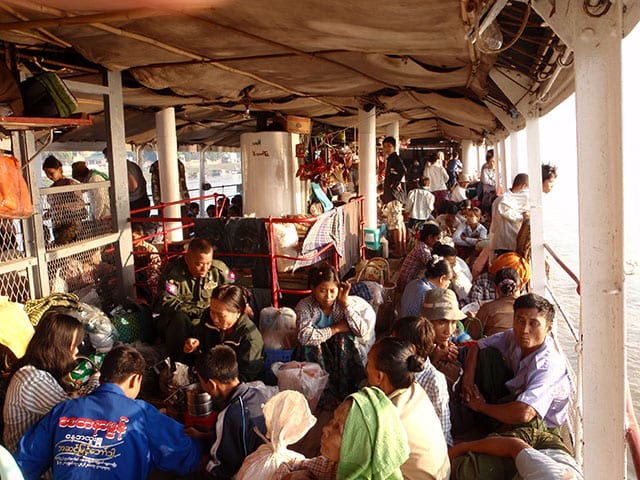 Burmese Ferry