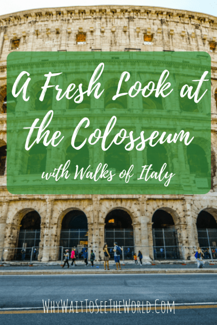 A Fresh Look at the Colosseum - Visit the Colosseum with Walks of Italy