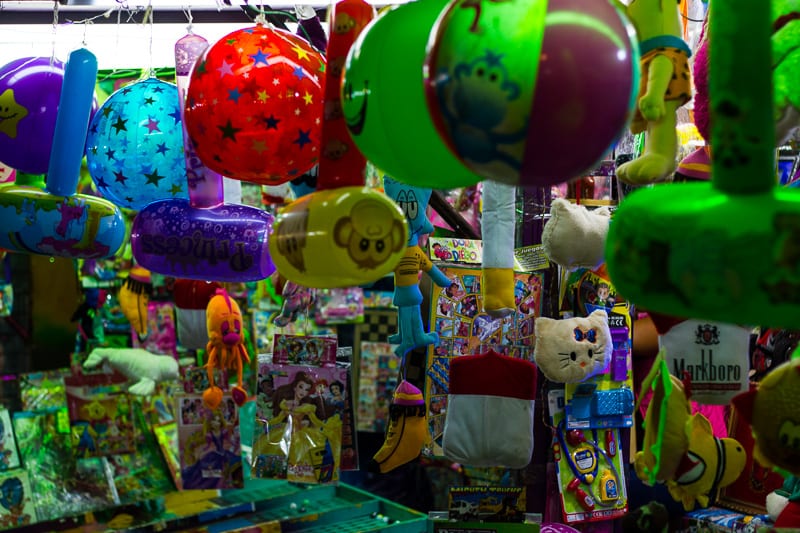 Balloons and Prizes at Sayulita Days Carnival