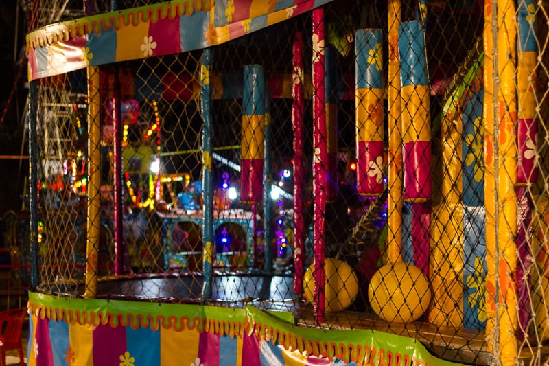 Carnival Rides at Sayulita Days in Mexico