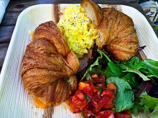 Breakfast Croissant at Paia Bay Cafe - Where to Eat in Maui