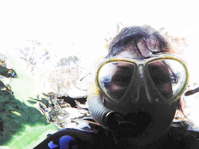 Swimming with the manatees - Put on your snorkel mask and lets swim!