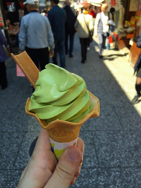 Ice Cream in Japan - With Travel During Second Trimester Cultural Norms May Begin to Come into Play