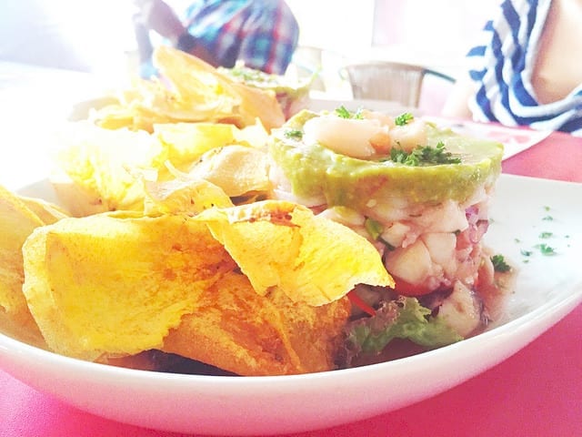 Ceviche at La Cevicheria in Cartagena - Things to do in Cartagena