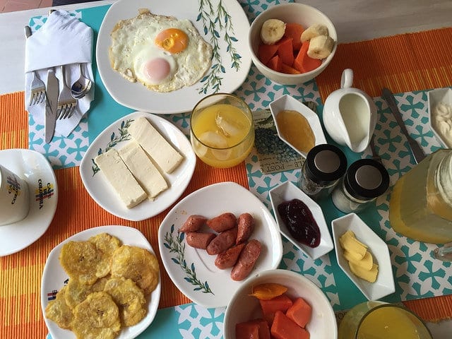 A Breakfast Spread in Cartagena, Colombia - Things to Do in Cartagena