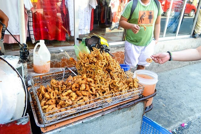 Fried Snacks on the Street in Manila - Should You Visit Manila