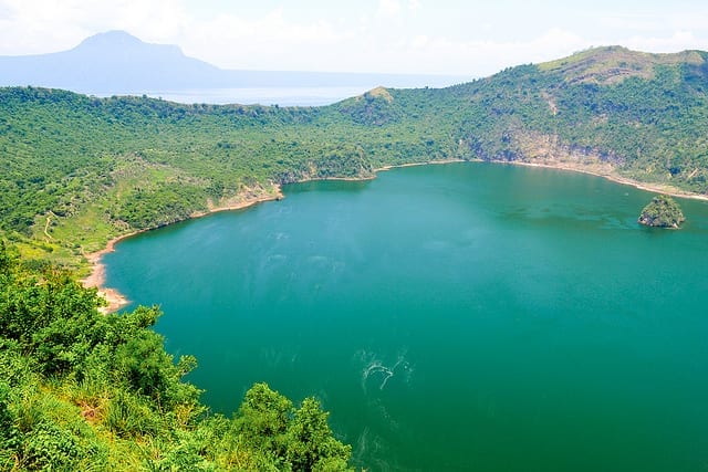 The Sulfur Lake at Taal Volcano in the Philippines - Should You Visit Manila?