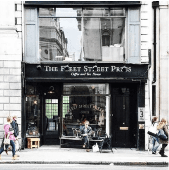 Fleet Street Press - A Hidden Gem of a Cafe to Work from in London