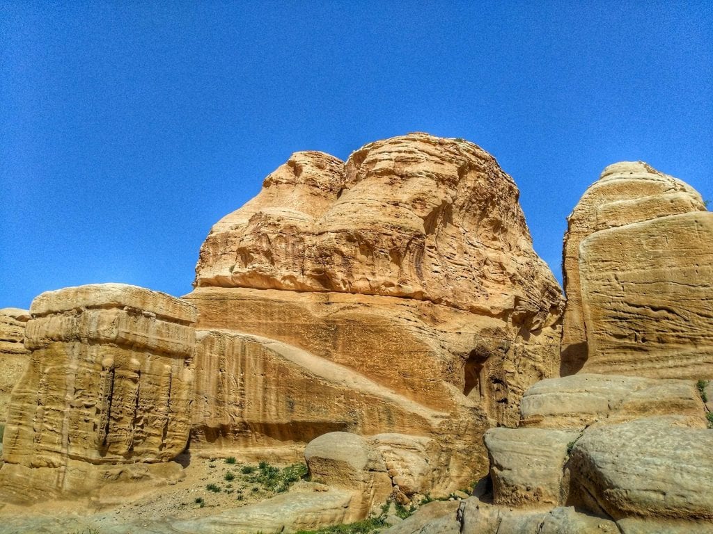 The Entrance to Visit Petra - The Natural Rock Formations Which Hide This Ancient City