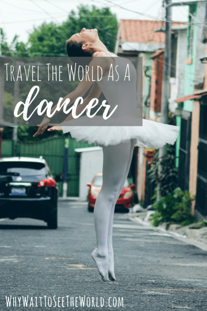 How to travel dancer