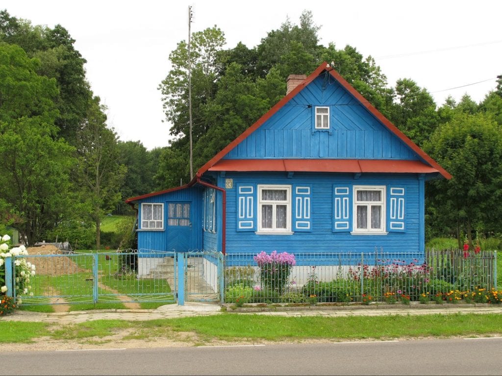 Wooden huts in Podlasie - Strange Reasons to Visit Poland