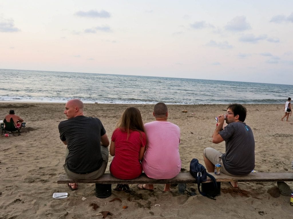 Drinking Beer on the Beach with Other Expats - Expat Life Mistake #4: Hanging Out With Only Expats