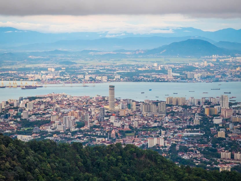 The View of Penang from Above - A Luxury Malaysia Holiday