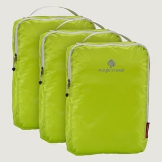 Image of Eagle Creek Neon Green Packing Cubes - Best Gifts for Travelers