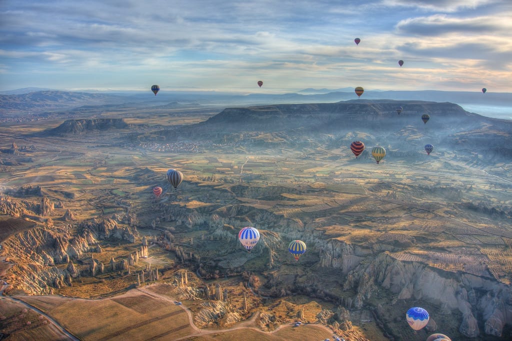 Hot Air Balloons Above Cappadocia - Istanbul and Cappadocia in Beautiful Photos